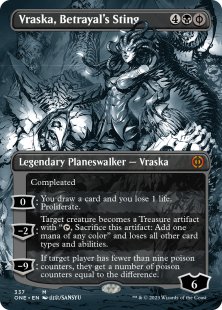 Vraska, Betrayal's Sting (#337) (borderless)