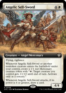 Angelic Sell-Sword (extended art)