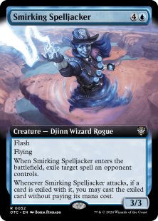 Smirking Spelljacker (extended art)