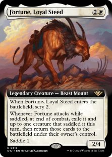 Fortune, Loyal Steed (extended art)