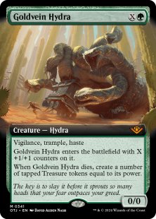 Goldvein Hydra (foil) (extended art)