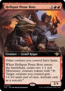 Hellspur Posse Boss (extended art)