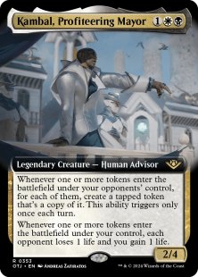 Kambal, Profiteering Mayor (foil) (extended art)