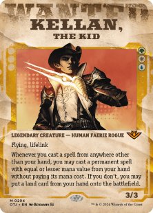 Kellan, the Kid (foil) (showcase)