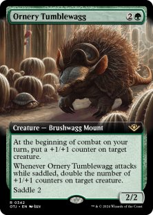 Ornery Tumblewagg (extended art)