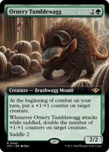 Ornery Tumblewagg (foil) (extended art)