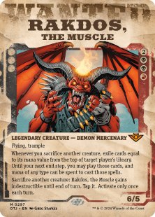 Rakdos, the Muscle (#297) (showcase)