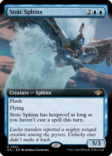 Stoic Sphinx (extended art)