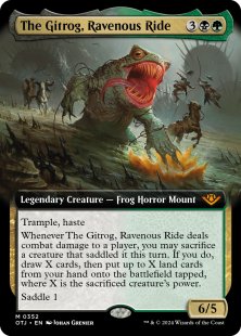The Gitrog, Ravenous Ride (foil) (extended art)