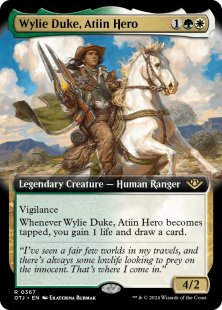 Wylie Duke, Atiin Hero (extended art)