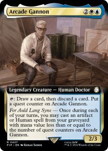 Arcade Gannon (foil) (extended art)