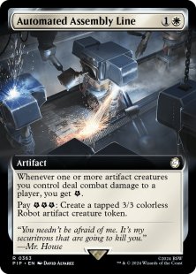 Automated Assembly Line (foil) (extended art)