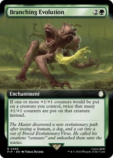 Branching Evolution (extended art)