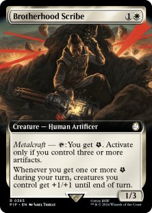 Brotherhood Scribe (foil) (extended art)