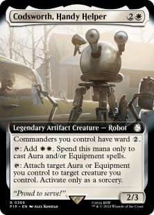 Codsworth, Handy Helper (foil) (extended art)