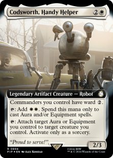 Codsworth, Handy Helper (surge foil) (extended art)