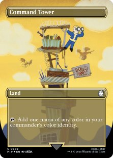 Command Tower (surge foil) (borderless)