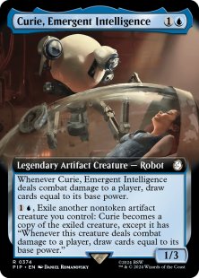 Curie, Emergent Intelligence (foil) (extended art)