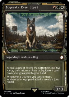 Dogmeat, Ever Loyal (foil) (showcase)