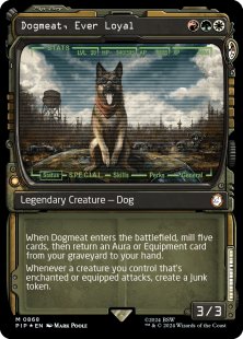 Dogmeat, Ever Loyal (surge foil) (showcase)