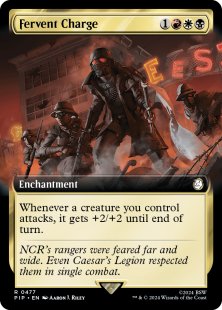 Fervent Charge (foil) (extended art)