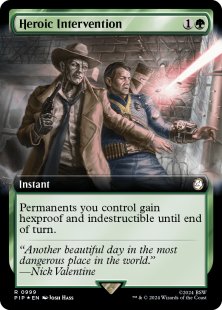 Heroic Intervention (surge foil) (extended art)