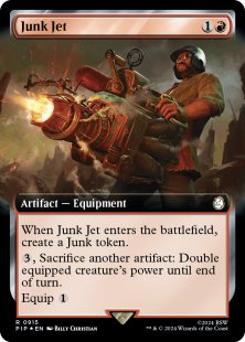 Junk Jet (surge foil) (extended art)