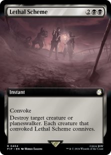 Lethal Scheme (foil) (extended art)