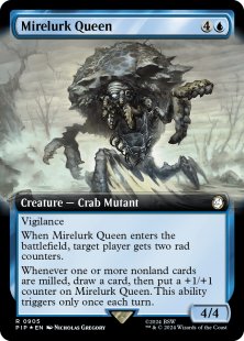 Mirelurk Queen (surge foil) (extended art)