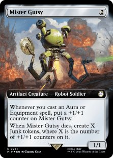 Mister Gutsy (surge foil) (extended art)