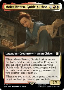 Moira Brown, Guide Author (surge foil) (extended art)