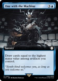One with the Machine (foil) (extended art)