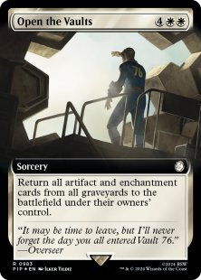 Open the Vaults (surge foil) (extended art)