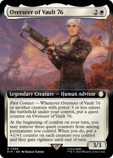 Overseer of Vault 76 (extended art)