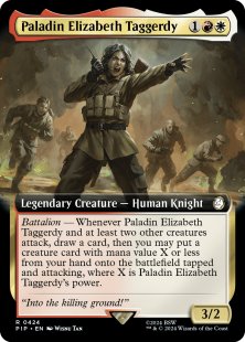 Paladin Elizabeth Taggerdy (extended art)