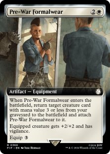 Pre-War Formalwear (foil) (extended art)