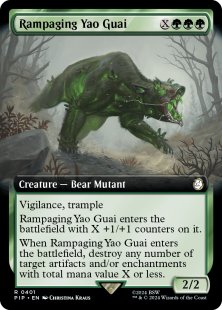 Rampaging Yao Guai (extended art)