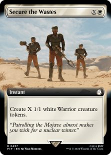 Secure the Wastes (extended art)