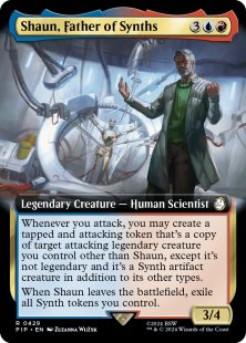 Shaun, Father of Synths (extended art)