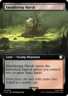 Smoldering Marsh (foil) (extended art)