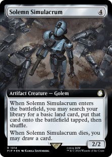 Solemn Simulacrum (surge foil) (extended art)