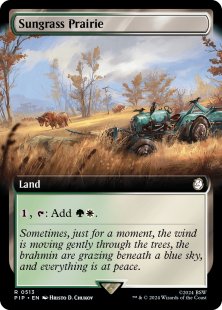 Sungrass Prairie (foil) (extended art)