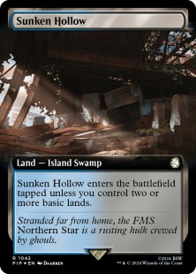 Sunken Hollow (surge foil) (extended art)