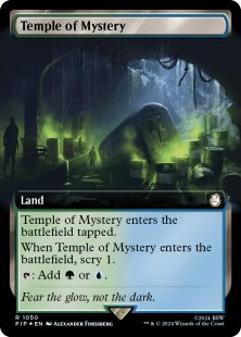 Temple of Mystery (surge foil) (extended art)