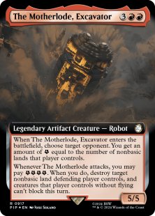 The Motherlode, Excavator (surge foil) (extended art)