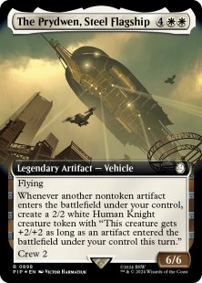 The Prydwen, Steel Flagship (surge foil) (extended art)