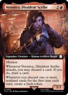 Veronica, Dissident Scribe (extended art)