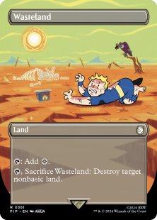 Wasteland (foil) (borderless)