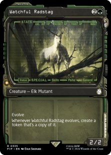 Watchful Radstag (foil) (showcase)