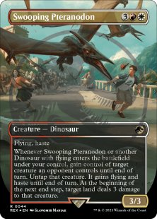 Swooping Pteranodon (emblem) (foil) (borderless)